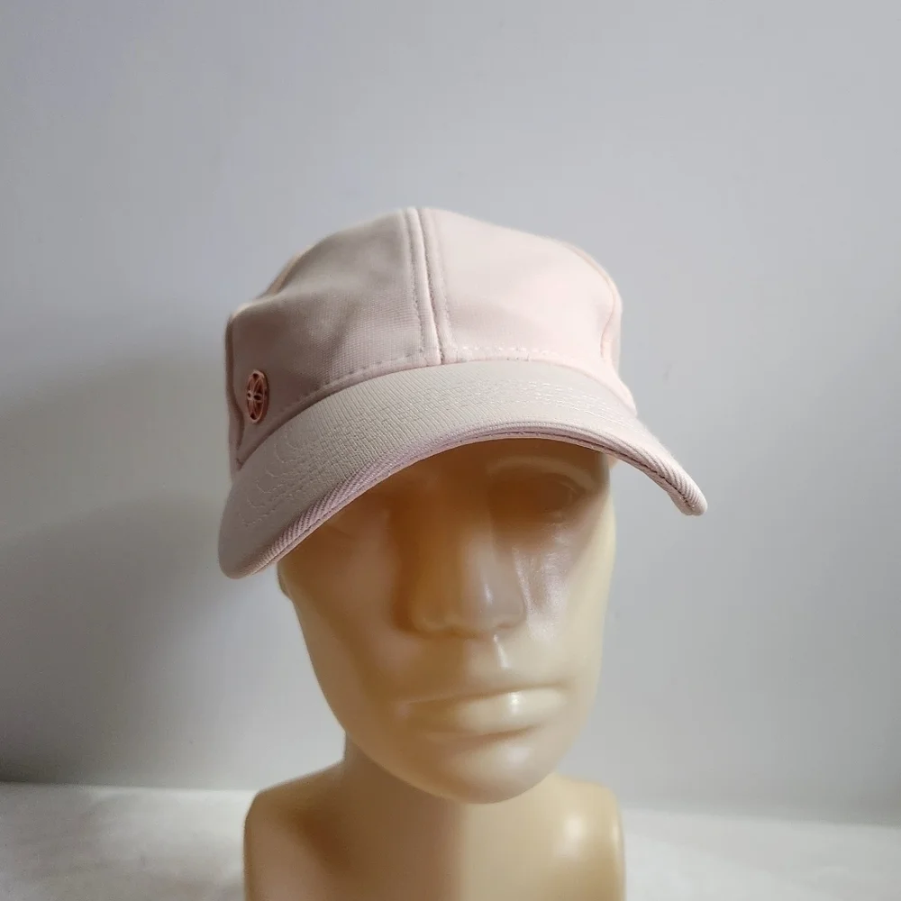 Gaiam Wander Breathable Geo Blush Pink Baseball Hat Cap